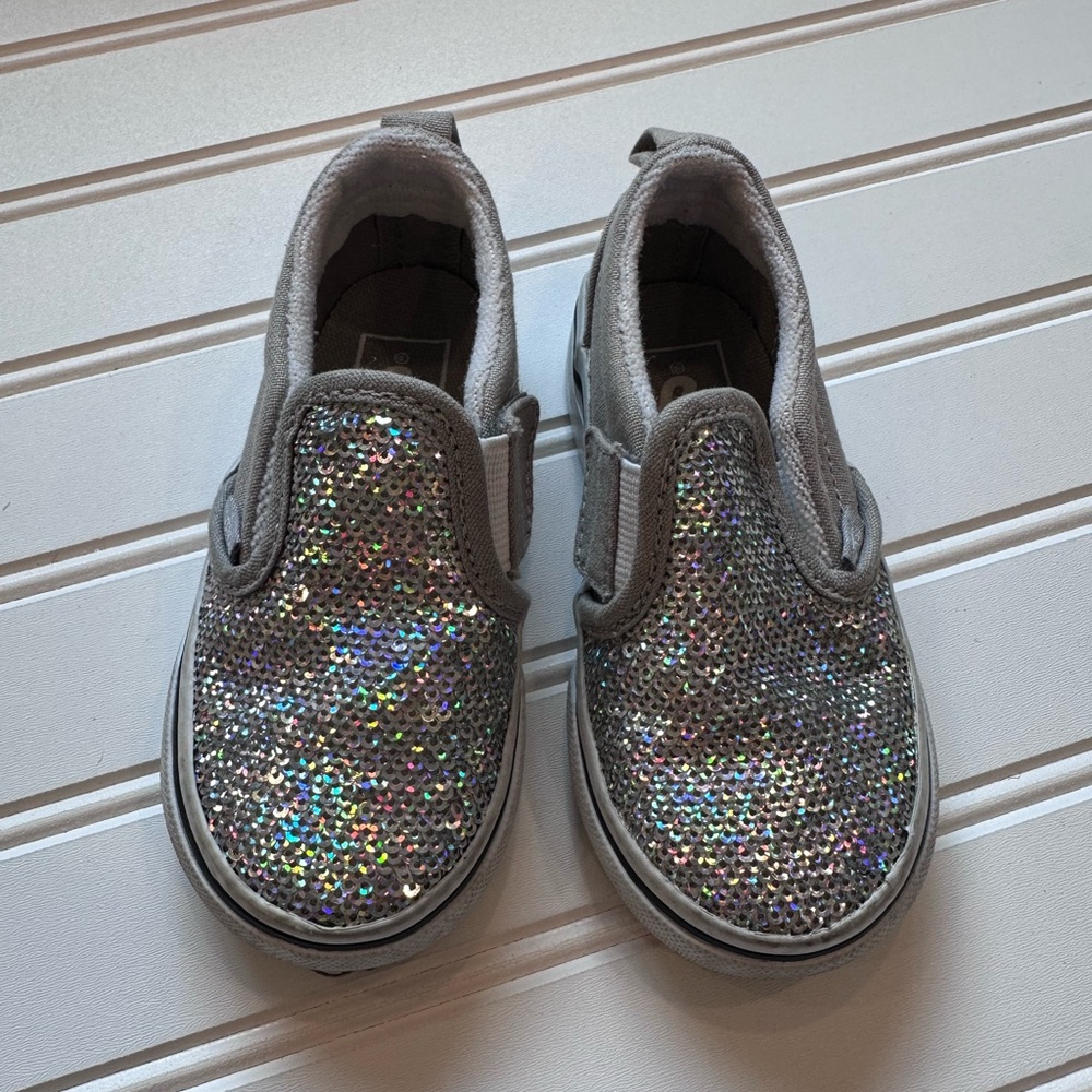 Vans - classic slip-on, sequin